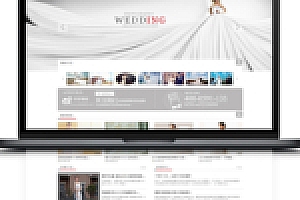 大气婚纱摄影礼仪dedecms模板 婚庆公司影楼网站建设源码,测试完整无bug