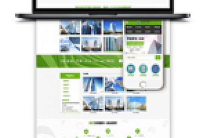 【织梦绿色企业模板】dedecms建筑节能遮阳物件网站模板 MIP+PC+移动端 三端同步