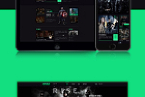 【未来影院1:1网站源码下载】新版一比一仿优酷视频影视电影电视剧网站UI改色改版完整运营级源码下载