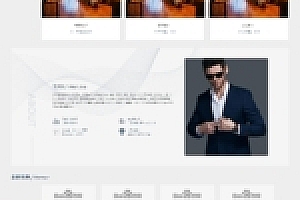 响应式网站创意餐馆酒店餐厅垂直行业设计装饰制造行业装饰设计设计类网站织梦移动网站模板dede