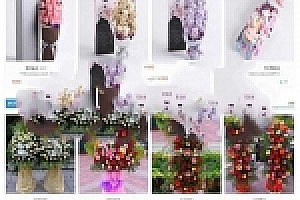 织梦dedecms响应式鲜花商城网站模板(自适应手机移动端)