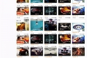 苹果cms8x模板 橙色风格仿某电影视频站自适应模板
