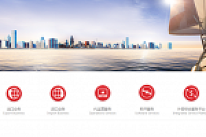 织梦简洁红色电子商务类企业网站模板