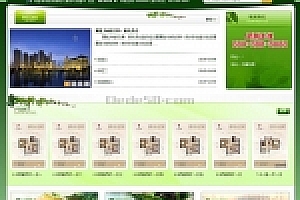 织梦大型房地产中介企业楼盘代理公司网站织梦dedecms模板