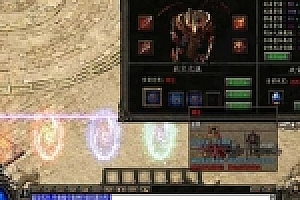 热血传奇之仙魔之战暗黑特色GEE引擎一键启动服务端+启动教程+客户端补丁