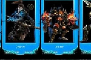 文字策略网页游戏暗黑英雄传单机镜像端修改VIP无限资源