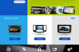 织梦汽车零件外贸类企业织梦dedecms模板