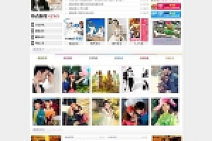 织梦大气婚纱摄影工作室企业织梦源码下载