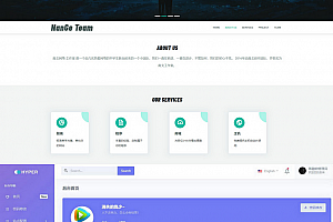 Layui框架适用于团队工作室等php源码下载