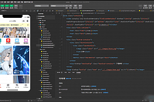 新款UI动态壁纸头像潮图小程序源码下载